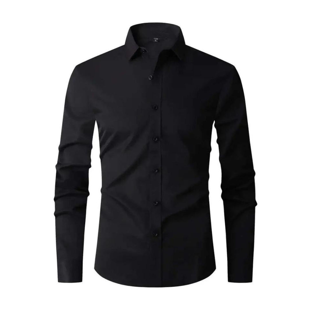 Julian – Lässiges Langarm-Button-Down-Hemd für Herren