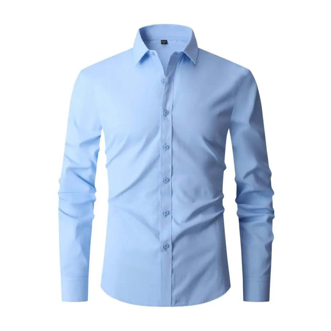 Julian – Lässiges Langarm-Button-Down-Hemd für Herren