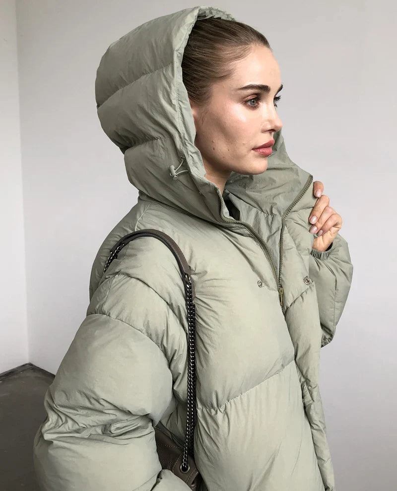 Nadia – Dicke Winterjacke für Damen: Stilvoll und Warm