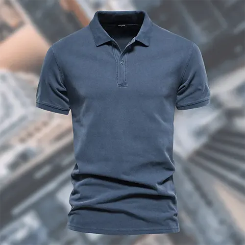 Dorian – Lässiges Kurzarm-Sommer-Poloshirt für Herren