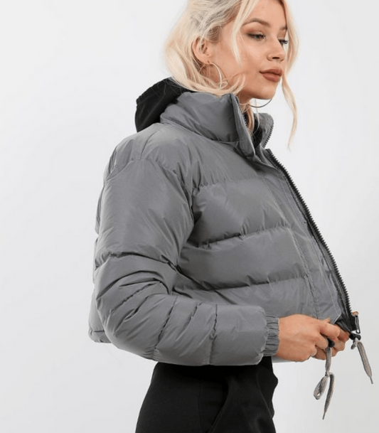 Mila – Stylische Kurz-Pufferjacke mit Kordelzug