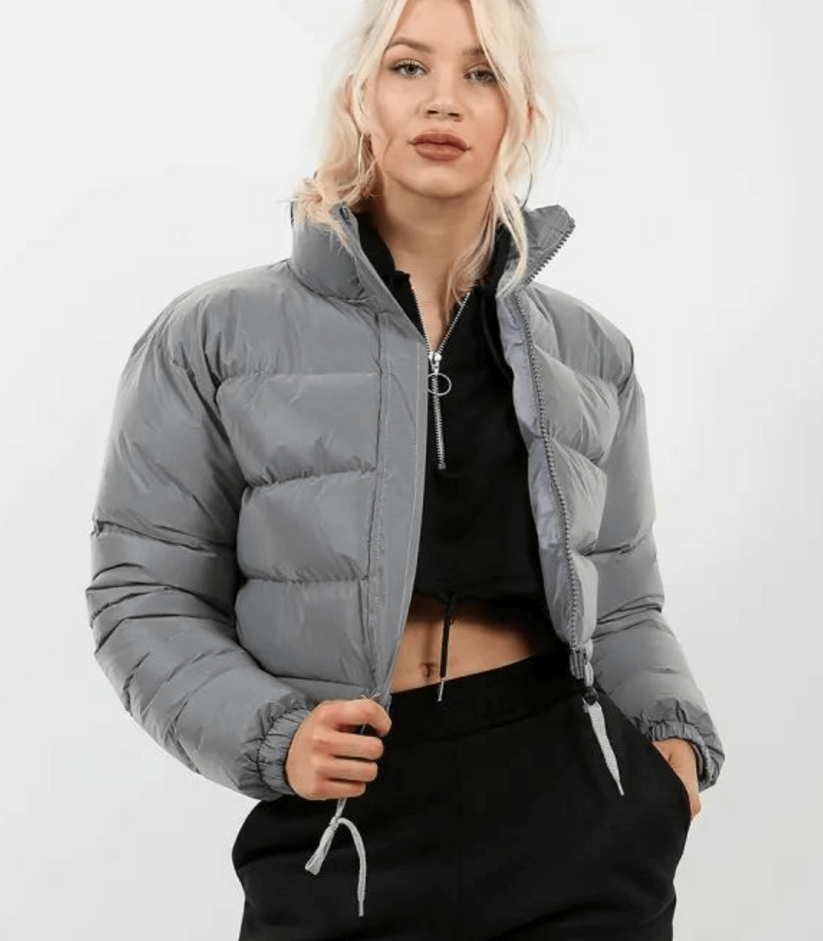 Mila – Stylische Kurz-Pufferjacke mit Kordelzug